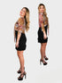3/4 SLEEVES TIE FRONT BOLERO - T2652